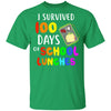 I Survived 100 Days School Lunches Kids Youth Youth Shirt | Teecentury.com