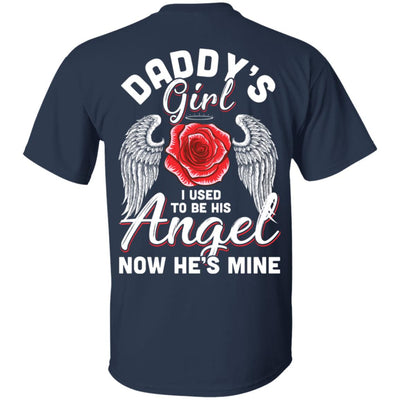 Daddy's Girl I Used To Be His Angel Now He Is Mine Memorial T-Shirt & Hoodie | Teecentury.com