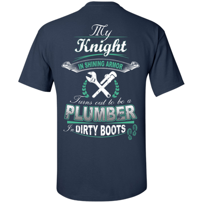 Turns out to be a PLUMBER In Dirty Boots T-Shirt & Hoodie | Teecentury.com