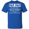 Pap Pap Gifts Grandpa Definition Fathers Day T-Shirt & Hoodie | Teecentury.com