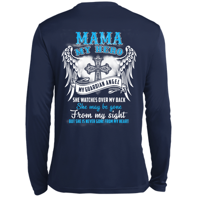 My Mama My Hero My Guardian Angel She Watches Over My Back T-Shirt & Hoodie | Teecentury.com