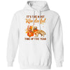 Golden Retriever Autumn It's The Most Wonderful Time Of The Year T-Shirt & Hoodie | Teecentury.com