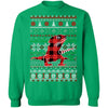 Bearded Dragon Red Plaid Ugly Christmas Sweater Funny Gifts T-Shirt & Sweatshirt | Teecentury.com