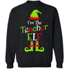 I'm The Teacher Elf Family Matching Funny Christmas Group Gift T-Shirt & Sweatshirt | Teecentury.com