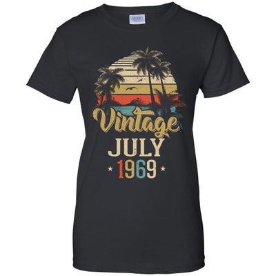 Retro Classic Vintage July 1969 53th Birthday Gift T-Shirt & Hoodie | Teecentury.com