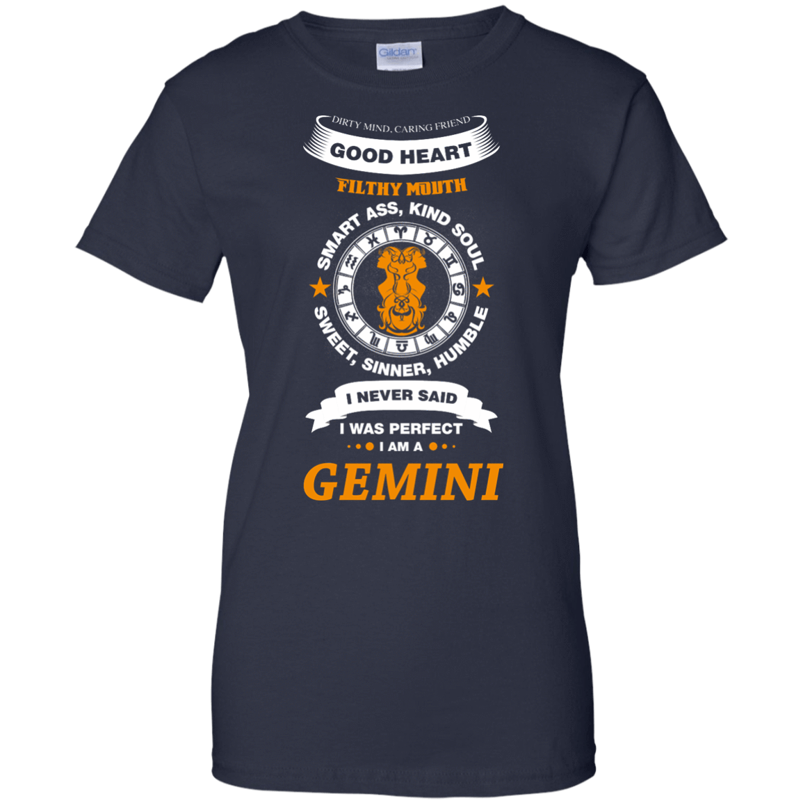 I Never Said I Was Perfect I Am A GEMINI T-Shirt & Hoodie | Teecentury.com