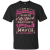 I Am A March Woman I Was Born With My Heart On My Sleeve T-Shirt & Hoodie | Teecentury.com