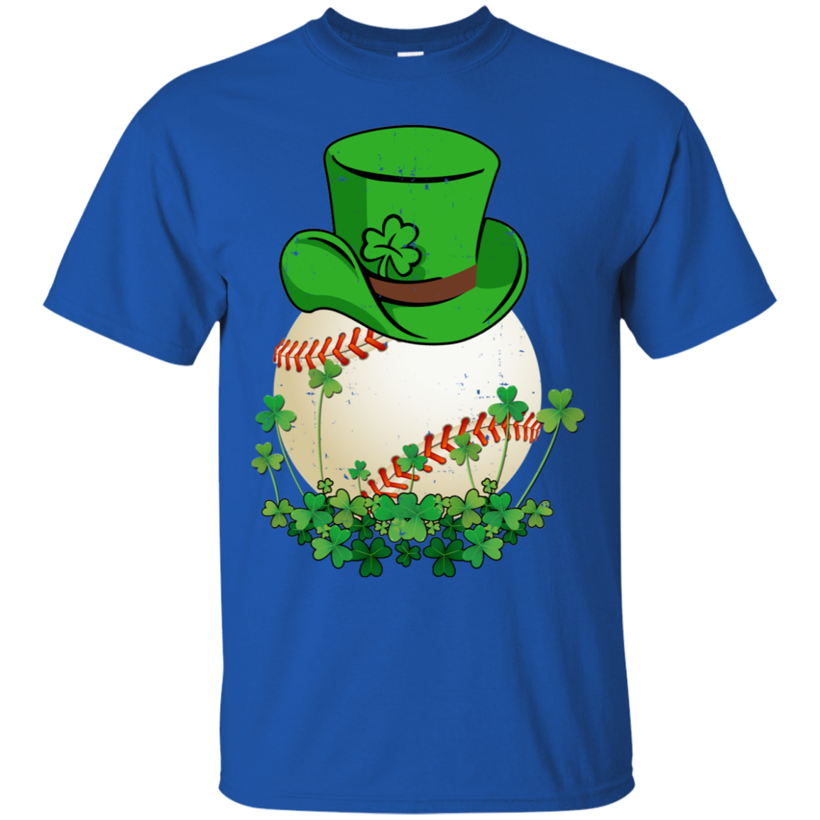 Shamrock Baseball Leprechaun St Patricks Day T-Shirt & Hoodie | Teecentury.com