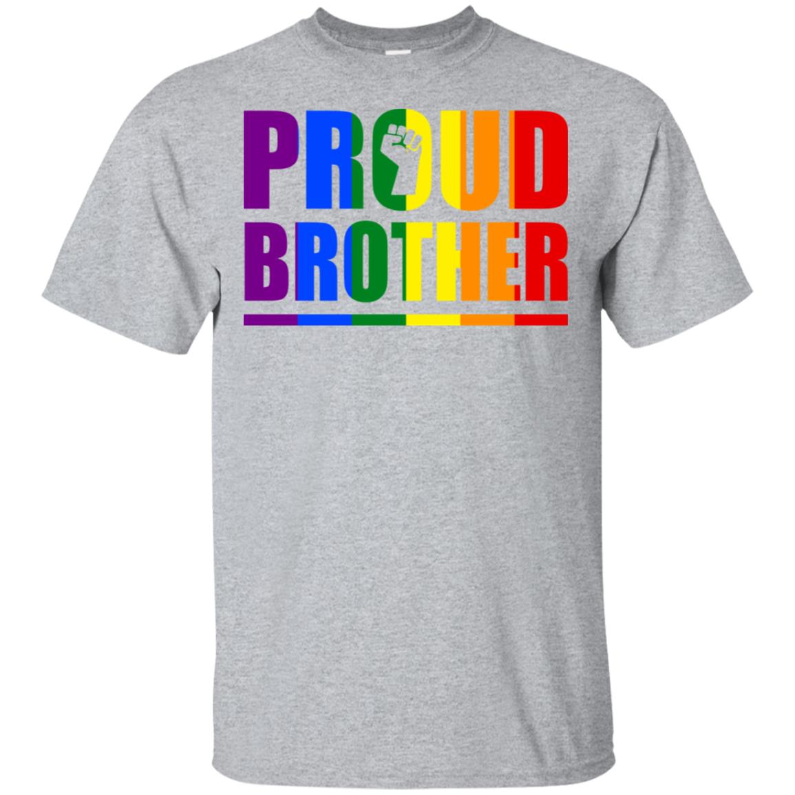 Proud Brother Gay Pride Month LGBT T-Shirt & Hoodie | Teecentury.com