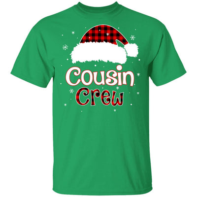 Cousin Crew Plaid Red Family Matching Christmas Pajamas T-Shirt & Sweatshirt | Teecentury.com