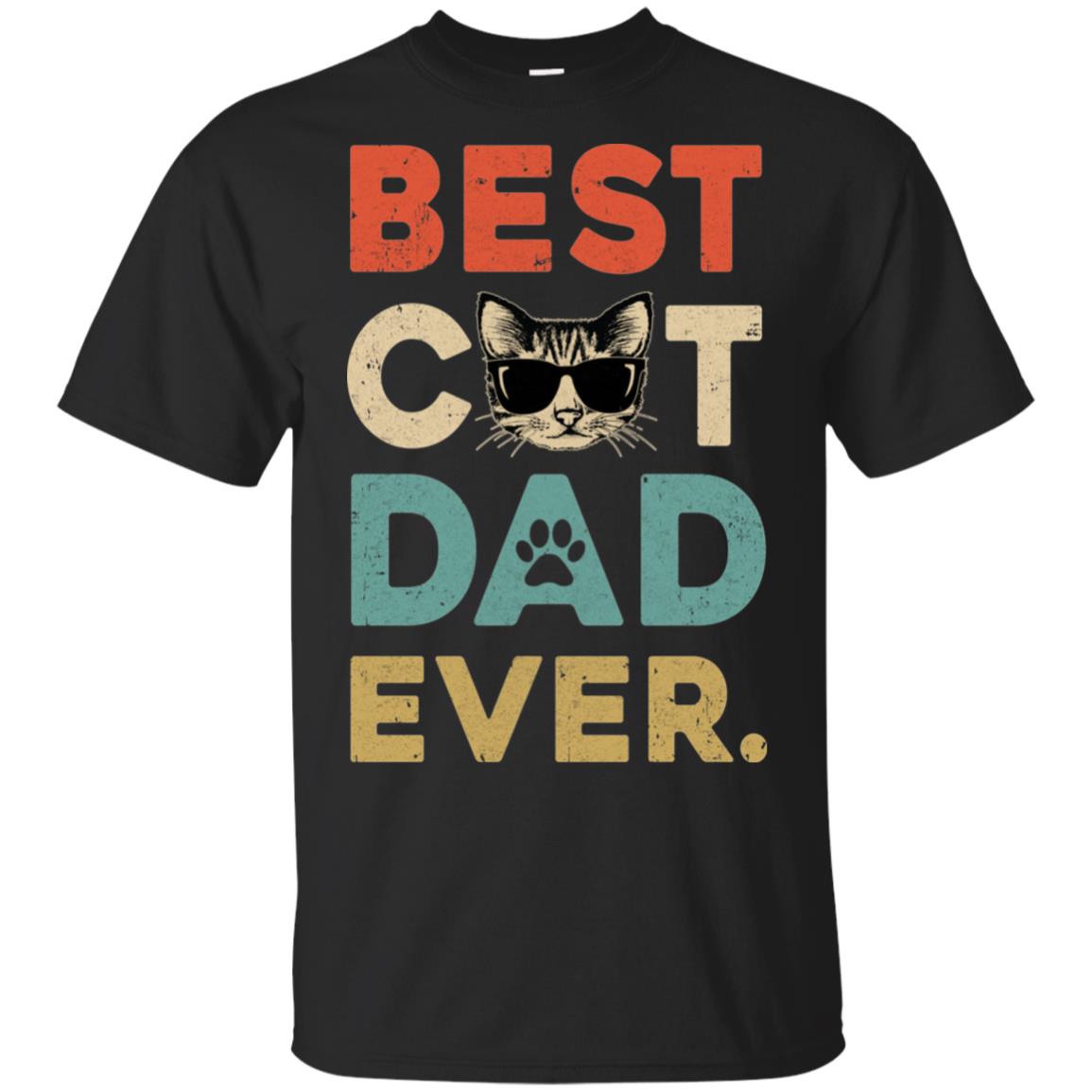 Vintage Best Cat Dad Ever Cat Daddy Gift T-Shirt & Hoodie | Teecentury.com
