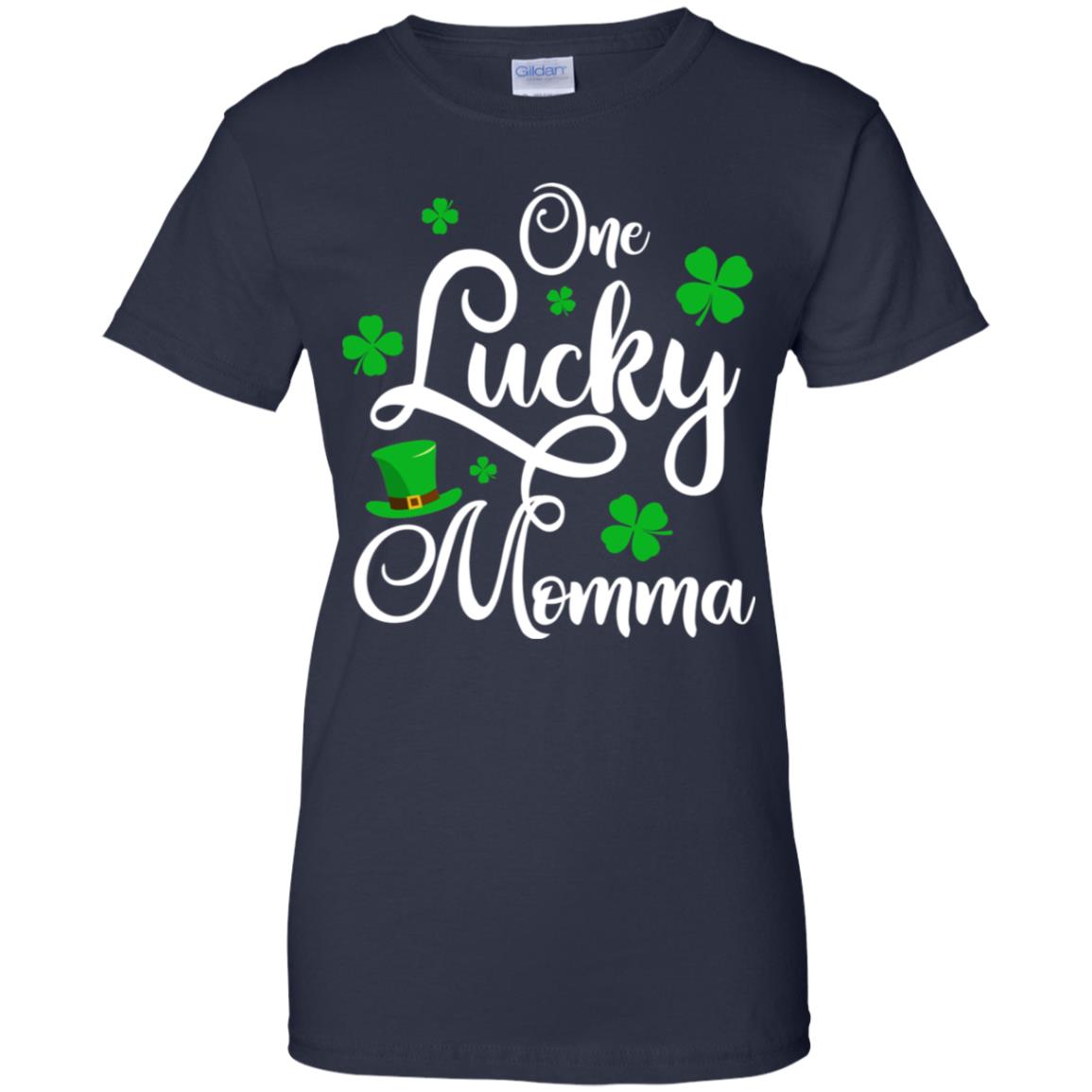 One Lucky Momma St Patricks Day For Mom T-Shirt & Hoodie | Teecentury.com