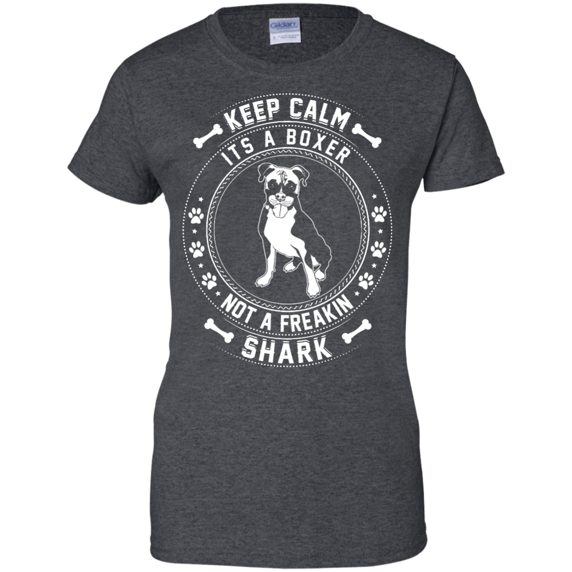 Keep Calm It's A Boxer Not A Freaking Shark T-Shirt & Hoodie | Teecentury.com