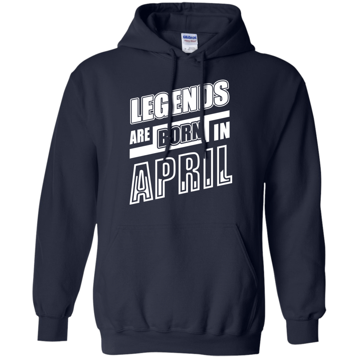 Legends are born in APRIL T-Shirt & Hoodie | Teecentury.com