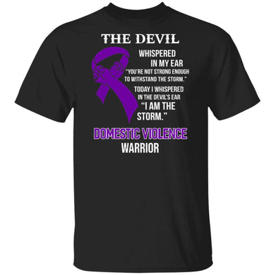 I Am The Storm Support Domestic Violence Awareness T-Shirt & Hoodie | Teecentury.com