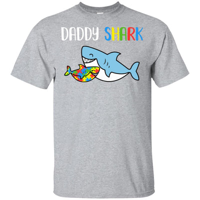 Daddy Shark Support Autism Awareness For Child T-Shirt & Hoodie | Teecentury.com