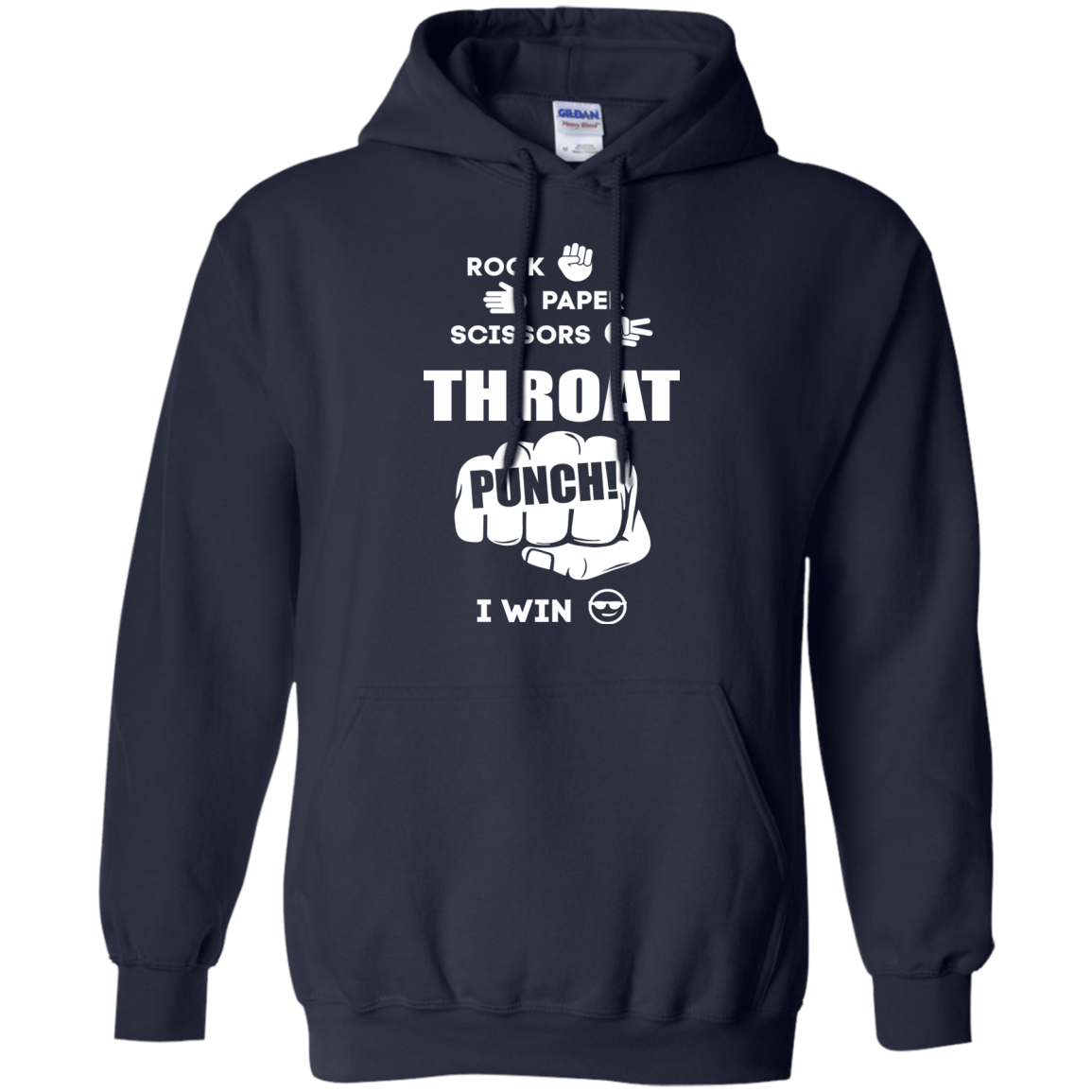 Throat Punch - I Win T-Shirt & Hoodie | Teecentury.com