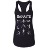 Namaste Yoga Skeleton Halloween Costume Gifts T-Shirt & Tank Top | Teecentury.com