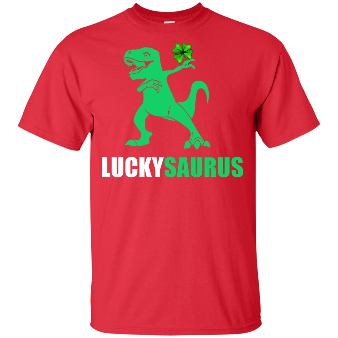 Irish Dinosaur Leprechaun St Patricks Day Luckysaurus Youth Youth Shirt | Teecentury.com