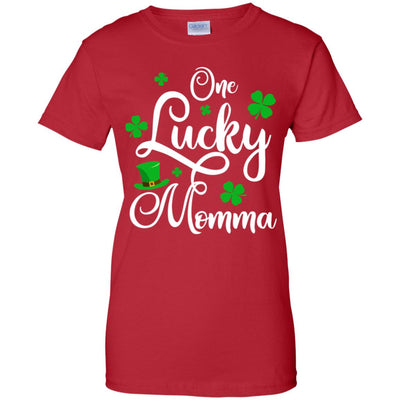 One Lucky Momma St Patricks Day For Mom T-Shirt & Hoodie | Teecentury.com