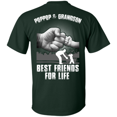 Poppop And Grandson Best Friends For Life T-Shirt & Hoodie | Teecentury.com