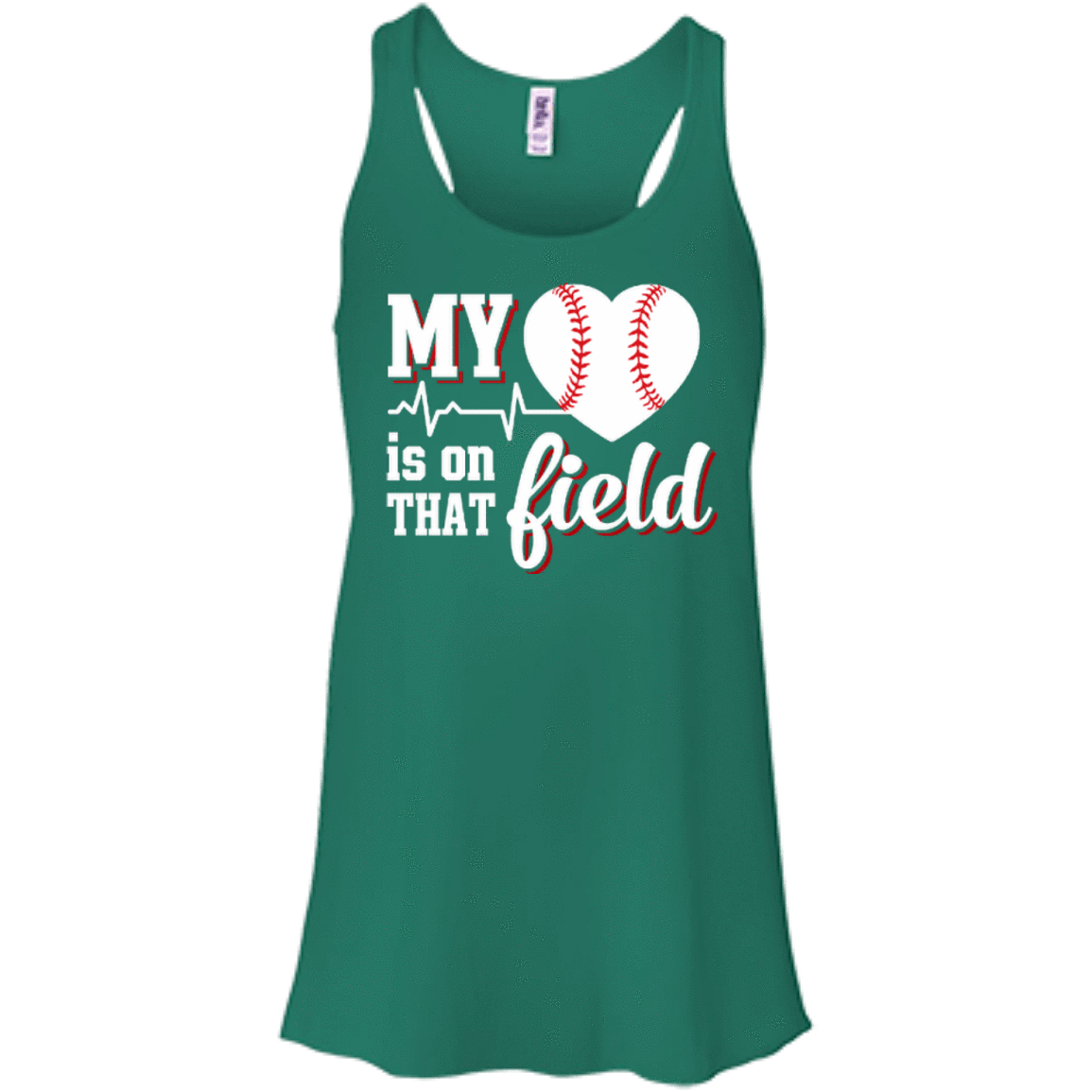 My Heart Is On That Field Baseball T-Shirt & Hoodie | Teecentury.com