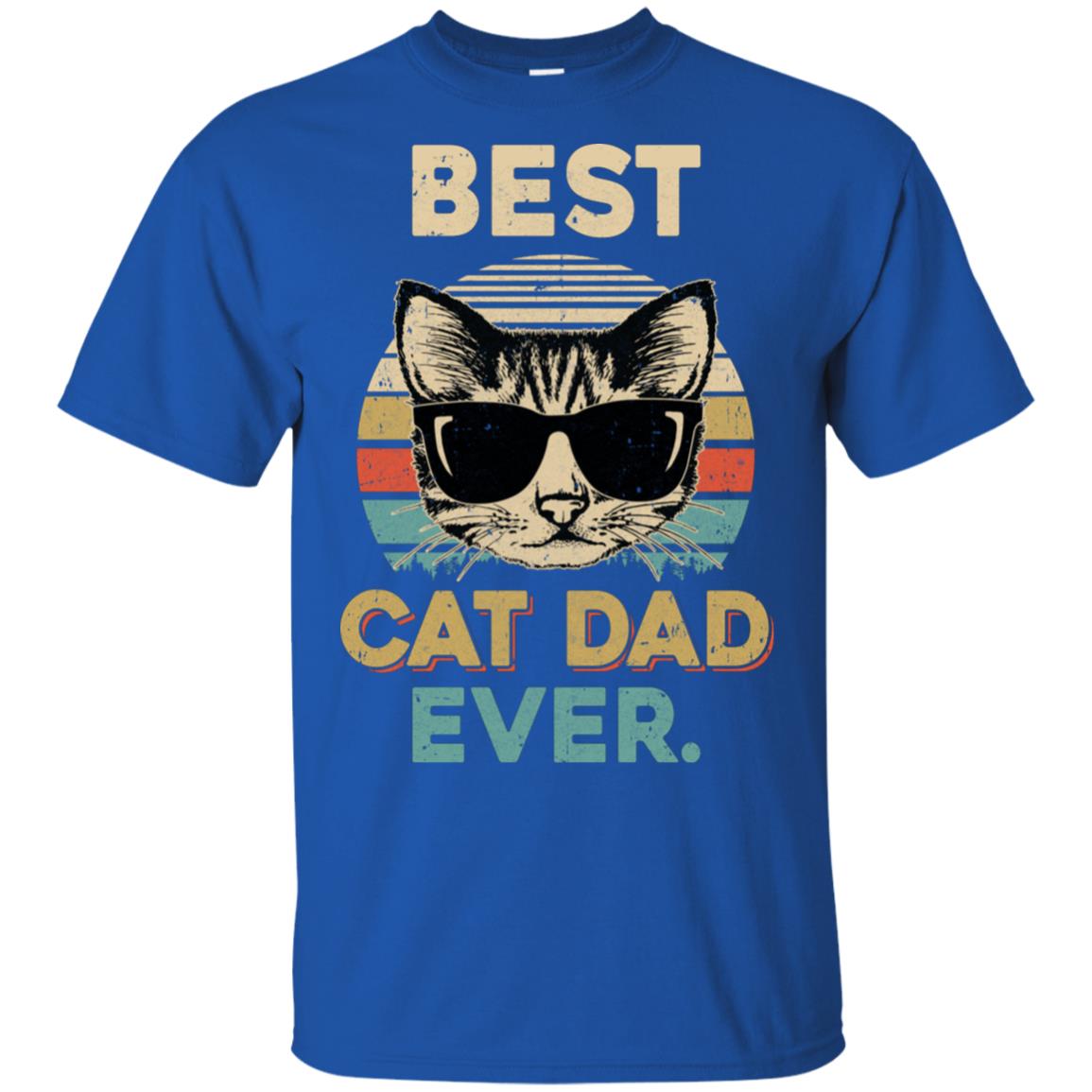 Vintage Best Cat Dad Ever Cat Daddy Father T-Shirt & Hoodie | Teecentury.com