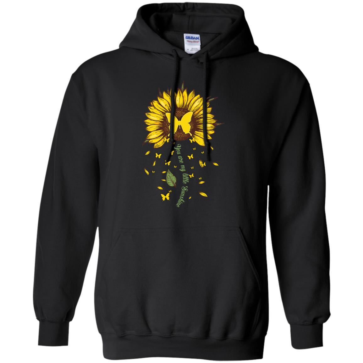 You Are My Little Sunshine Sunflower Butterfly T-Shirt & Hoodie | Teecentury.com