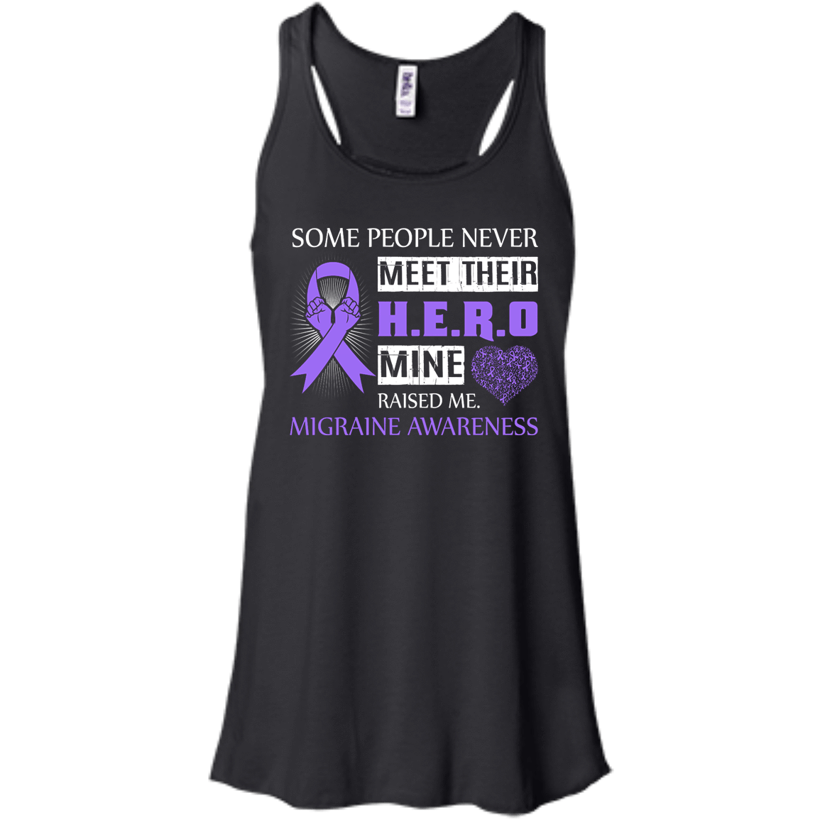 Migraine Awareness Some People Never Meet Hero T-Shirt & Hoodie | Teecentury.com