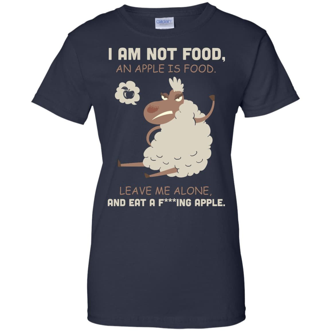 I Am Not Food An Apple Is Food Leave Me Alone Vegetables T-Shirt & Hoodie | Teecentury.com