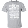 Lucky Dad Have A Stubborn Son Was Born In September T-Shirt & Hoodie | Teecentury.com