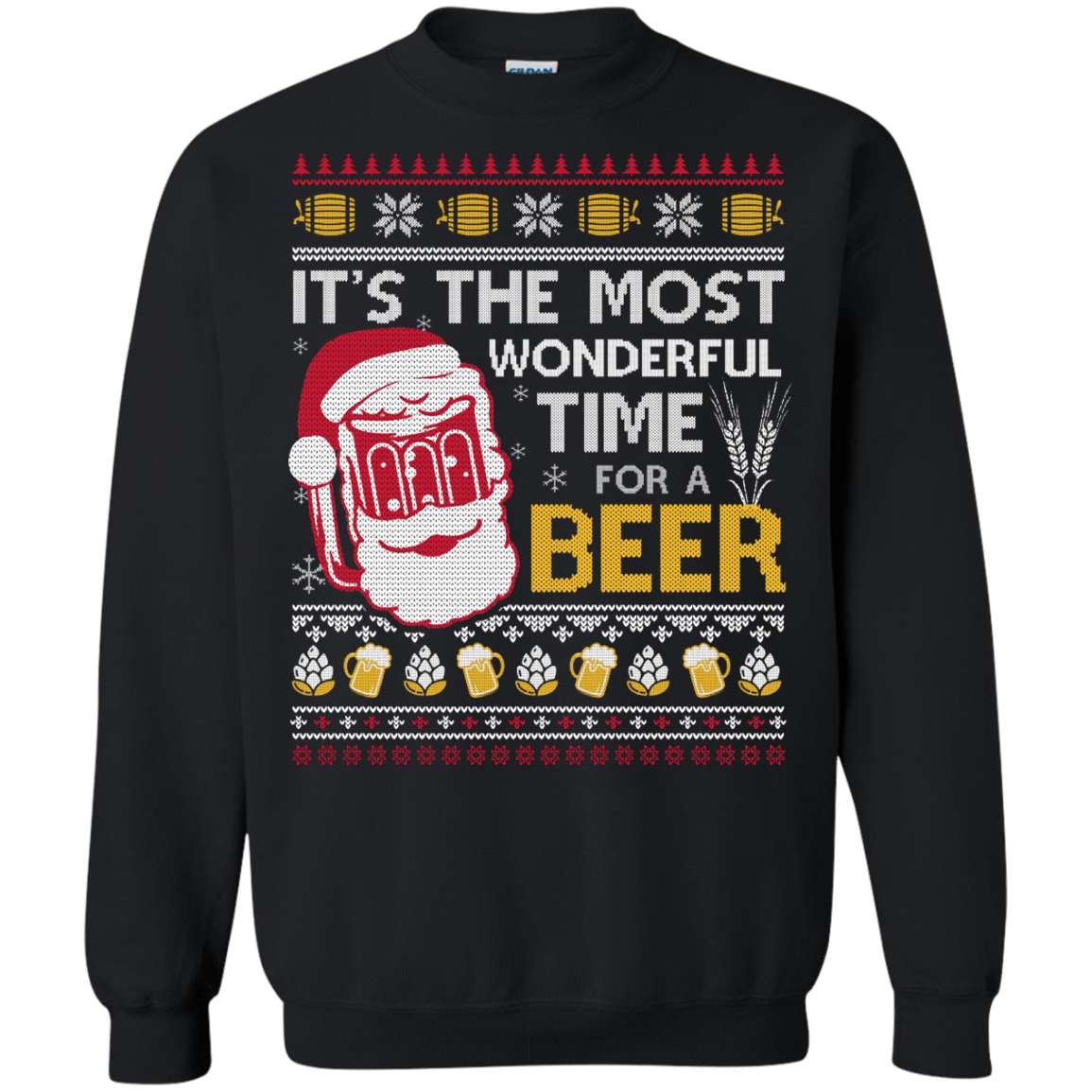 It's The Most Wonderful Time For A Beer Sweater T-Shirt & Hoodie | Teecentury.com