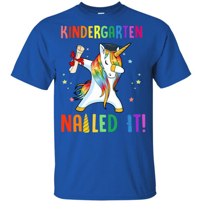 Dabbing Kindergarten Unicorn Nailed It Graduation Class Of 2022 Youth Youth Shirt | Teecentury.com