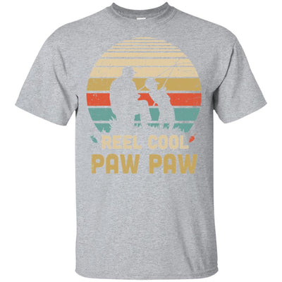 Vintage Father's Day Gift Reel Cool Paw Paw Fishing T-Shirt & Hoodie | Teecentury.com