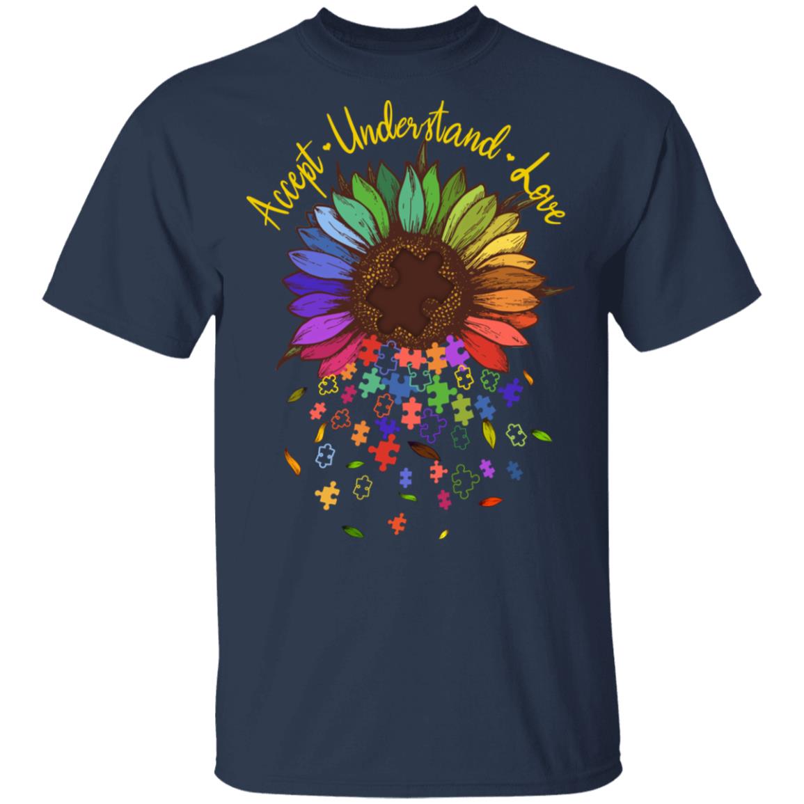 Floral Autism Awareness Daisy Flower For Mom Women T-Shirt & Hoodie | Teecentury.com