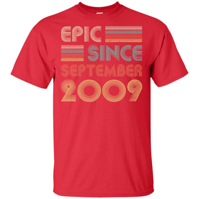 Epic Since September 2009 13th Birthday Gift 13 Yrs Old T-Shirt & Hoodie | Teecentury.com