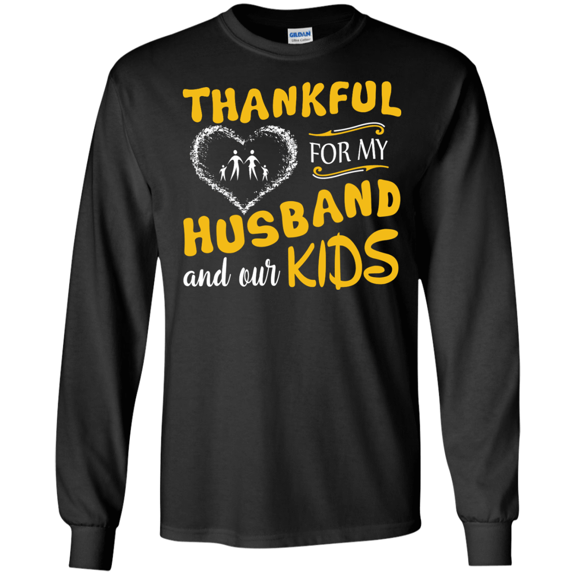 Thankful For My Husband And Our Kids T-Shirt & Hoodie | Teecentury.com