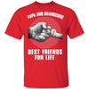 Papa And Grandsons Best Friends For Life Youth Youth Shirt | Teecentury.com