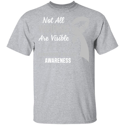 Parkinson's Disease Awareness Not All Wounds Are Visible T-Shirt & Hoodie | Teecentury.com