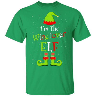 I'm The Wine Lover Elf Family Matching Funny Christmas Group Gift T-Shirt & Sweatshirt | Teecentury.com