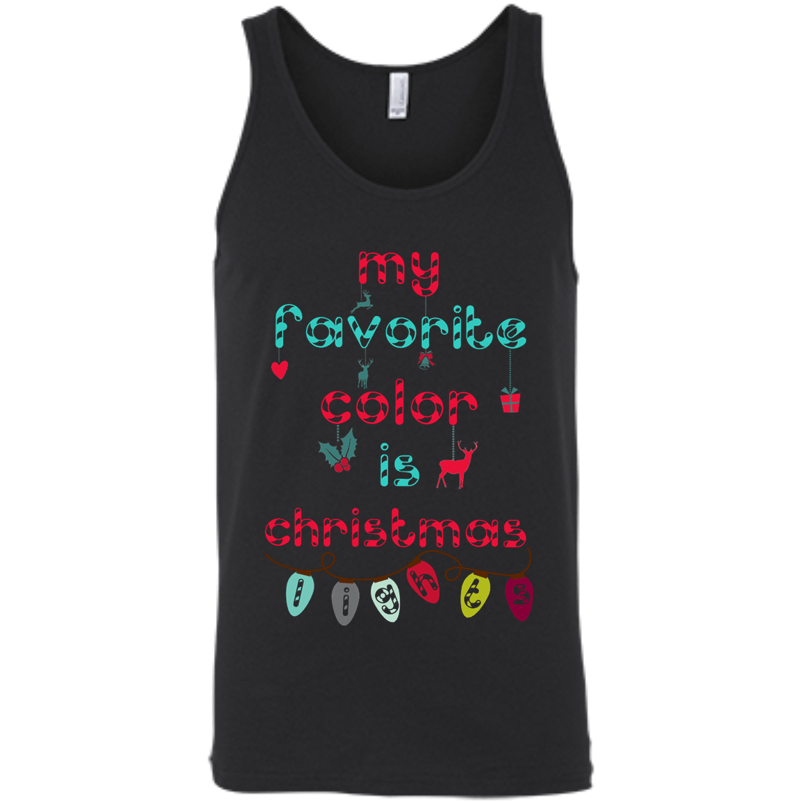 My Favorite Color Is Christmas Light T-Shirt & Hoodie | Teecentury.com