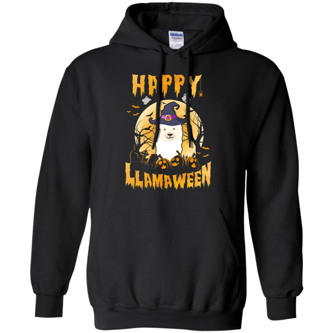 Halloween Llama Witch Costume Happy Llamaween T-Shirt & Tank Top | Teecentury.com
