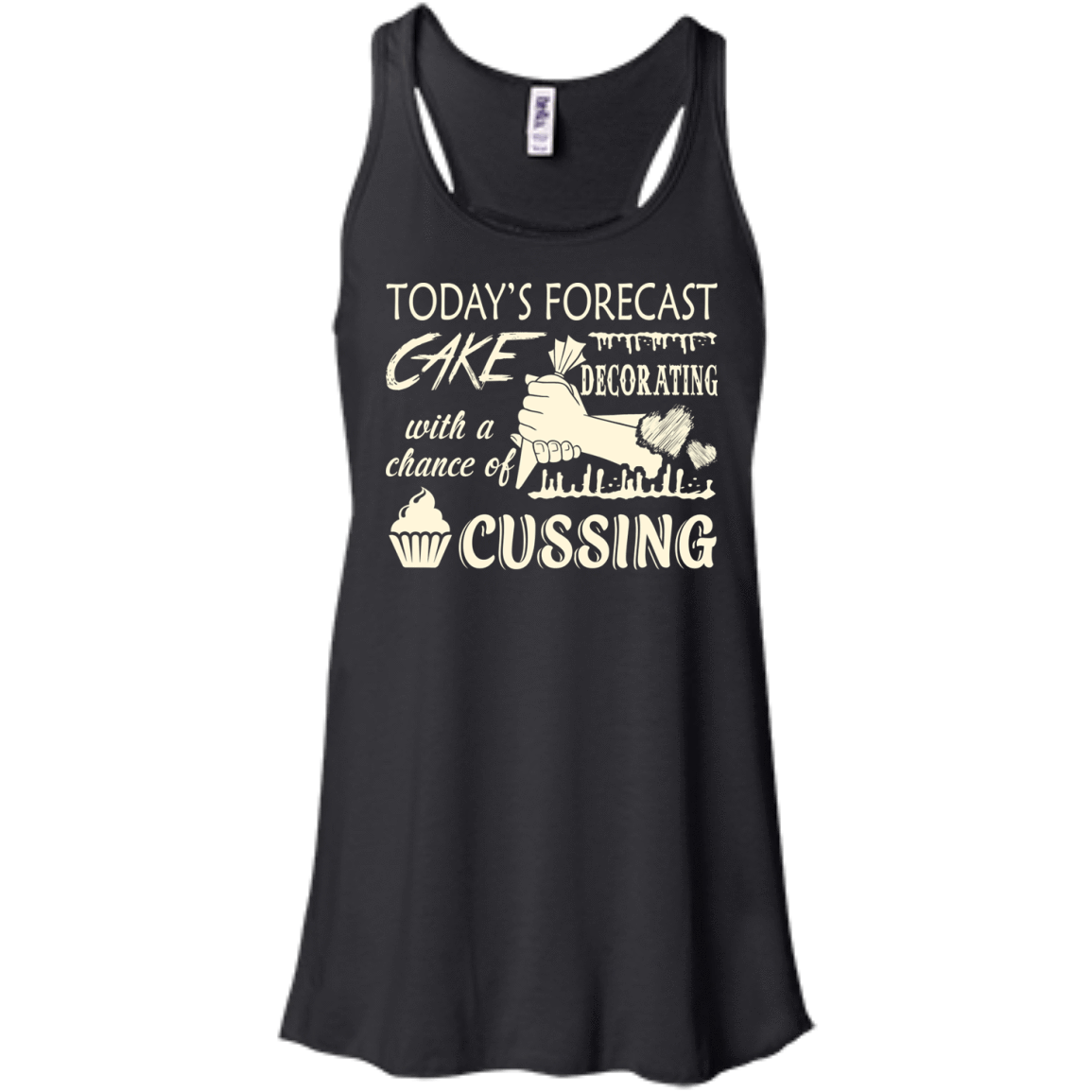 Today's Forecast Cake Decorating With A Chance Of Cussing T-Shirt & Hoodie | Teecentury.com