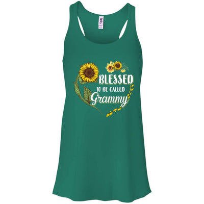 Blessed To Be Called Grammy Sunflower Mothers Day Gift T-Shirt & Tank Top | Teecentury.com