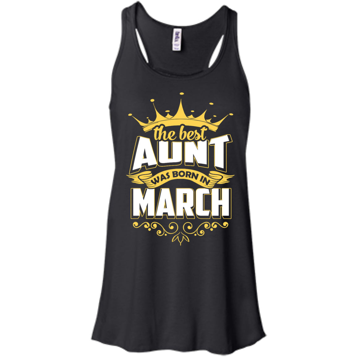 The Best Aunt Was Born In March T-Shirt & Hoodie | Teecentury.com