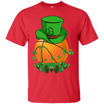 Shamrock Basketball Leprechaun St Patricks Day T-Shirt & Hoodie | Teecentury.com