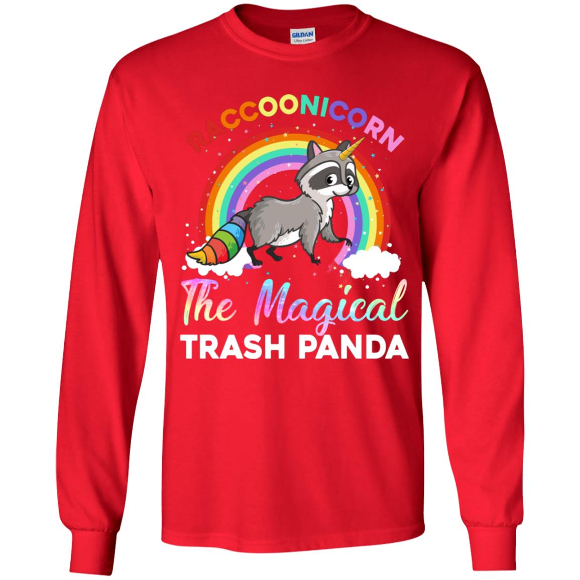 Racoonicorn Raccoon Unicorn Trash Panda For Kid Girls Youth Youth Shirt | Teecentury.com