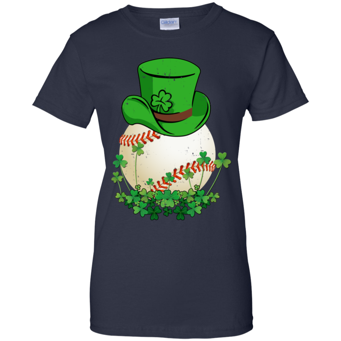 Shamrock Baseball Leprechaun St Patricks Day T-Shirt & Hoodie | Teecentury.com