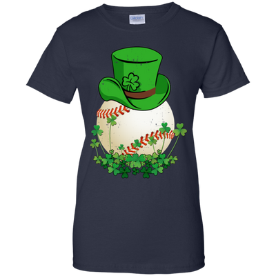 Shamrock Baseball Leprechaun St Patricks Day T-Shirt & Hoodie | Teecentury.com