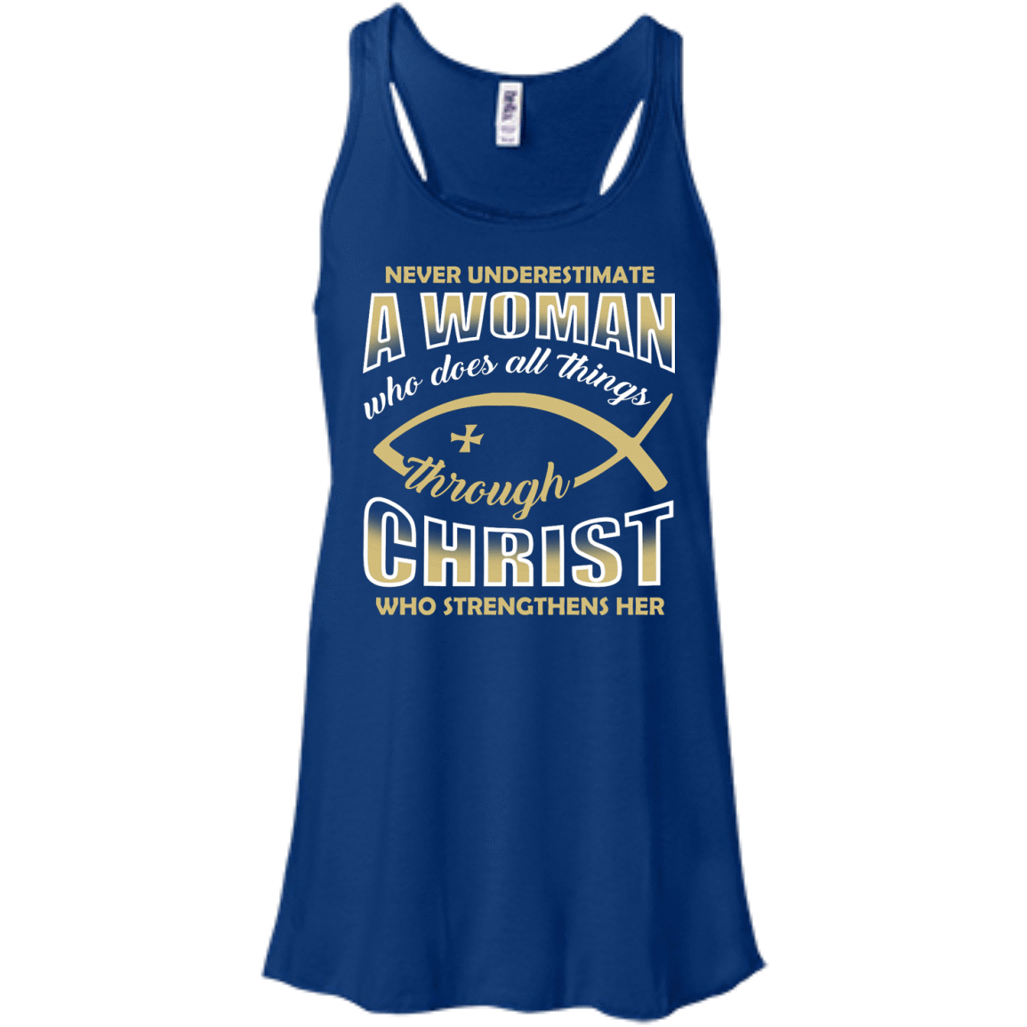 Who Does All Things Through Christ Who Strengthens Her T-Shirt & Hoodie | Teecentury.com